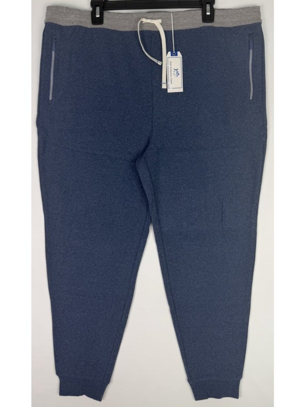 Southern Tide Joggers Men XL New NWT Backrush Heather Seven Seas Blue Sweatpants
